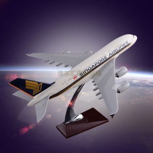 Display Aircraft Model OEM Airbus 380 Singapore Airlines Resin Engine Blade Hollow Design Manufacturer Direct Sales