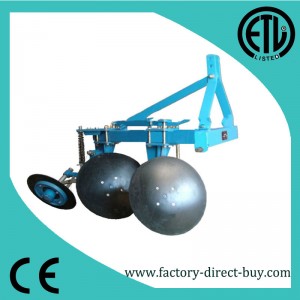 High quality  Tractor Mounted 3 Point Disc Plough