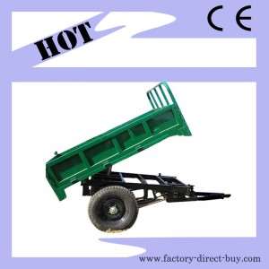 1.5 Ton Farm Trailer Tractor Trailer Mini Trailer