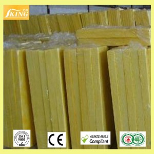 Water resistance rock wool board for wall insulation