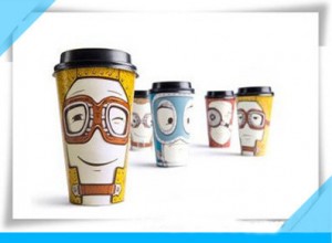 2 PE Coated Paper Disposable Coffee Cup Paper