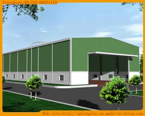 Vertified: Prefabricated Sandwich Panels Steel Frame Structure Building (LTW005)