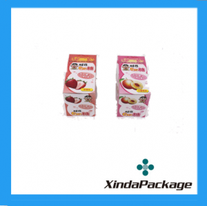 Color Paper Point-of-Sales Packaging for Snacks