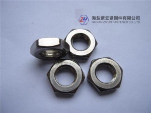 hex nut DIN439