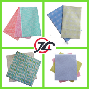 Nonwoven Viscose And Polyester Table Cleaning Cloth