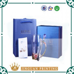 Luxury flower packaging custom made printing logo foldable gift rectangle rose box