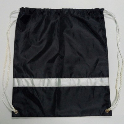210D black and white color promotions bags gifts bags advertisements bags shopping bags shoe bags drawstring bags Drawstring Cinch Backpack