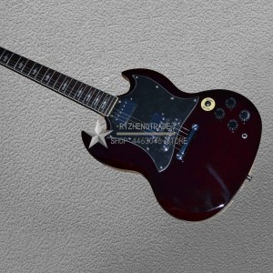 Red wine burst electric guitar Promotional activities Black Hardware Custom Classic SG electric guitar