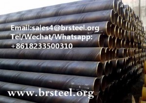 welded ssaw steel pipes spiral pipe