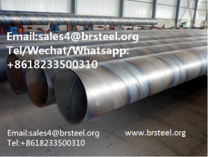 high quality carbon steel ssaw 3pe coated steel pipe