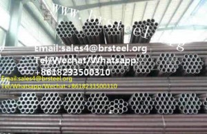 Hot rolled A106 GrB SCH40 carbon steel seamless pipe