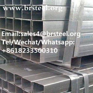 China manufacturer best price black hollow section carbon steel Q235 square tube