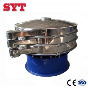 Industrial circular vibrating screen filter sieve