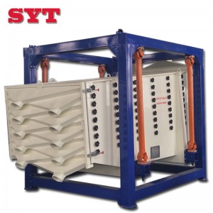 30t capacity silica sand screening machine , square swing sieve