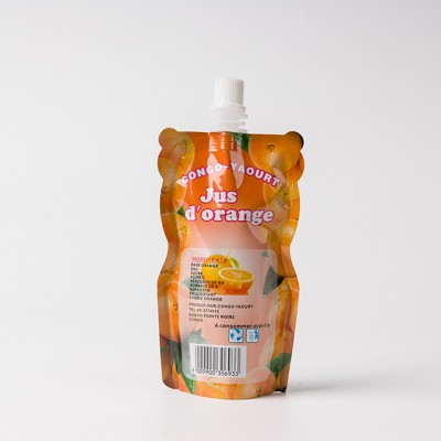 Disposable Doypack Juice Drink Pouch Bag With Spout