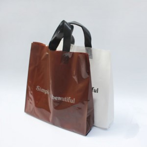Custom eco friendly screen printing gravure printing reusable plastic shopping bags