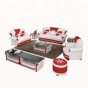 French provincial modern leather sofa sets