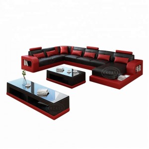 Modern Malaysia Furniture Leather New Style Leather Sofa 2017 Make In China