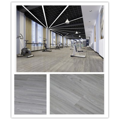 vinyl floor coverings click system anti-pollution solution for gymnasium bedroom kitchen livingroom PVC flooring