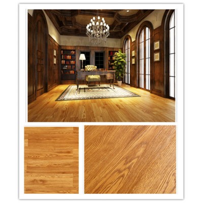 Luxury vinyl tiles planks protective UV coating compact surface hot pressure waterproof floating floor quick and simple installation