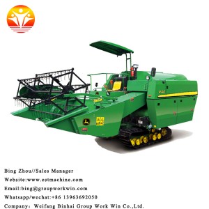High quality and new type rice harvester
