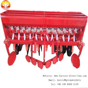 Wheat seeder machine