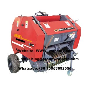 Agriculture grass bundling machine