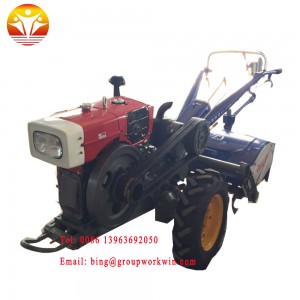 Multi-Purpose Two Wheel Definition Farm Hand Walking Tractor 15HP