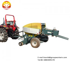 High cost-efficient square bundle baling machine