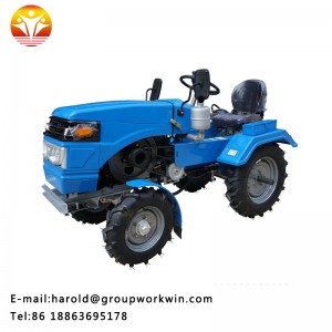 Agricultural machinery equipment farm tractor  two drive