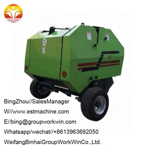 hot selling square hay baler for tractor/hay baler farm equipment