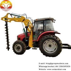 New power engineering kiln tractor with auger machine for sale