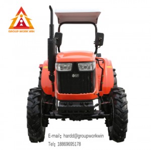 Enfly DQ554 55hp multifunction wheel style xinchai single cylinder engine mini farm tractor