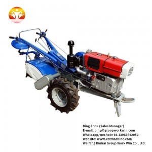 12hp 13hp 15hp 18hp Hand Operated Tractor with electric starter and water cooling 12hp 13hp 15hp 18hp Hand Operated Tractor with electric starter and water cooling
