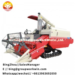 New type of rice harvester