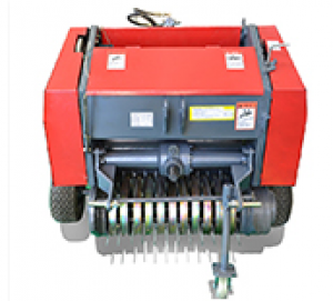 mini round hay baler machine