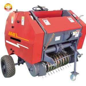 Factory direct cheap price CE certificated PTO mini round hay baler