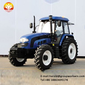 China large agricultural tractor 90hp 4wd in hot sale