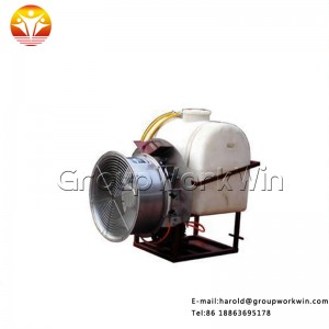 Dust remove machine spraying water fog cannon misting water mist cannon for dust control