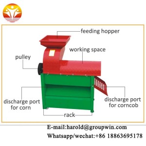 Best quality corn threshing machine on sale