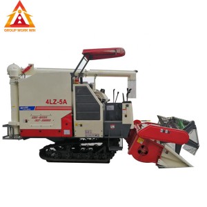 Price good quality mini rice combine harvester with crawler