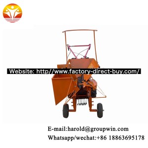 Dry and wet corn harvester hand working tractor mini maize combine harvester