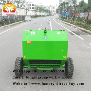 Economy square straw baler/ mini roll hay baler