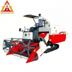 4LZ-4.0E 88HP Most Popular wheat combine harvester with HST gear box 