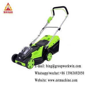 Self-propelled gasoline farm mower