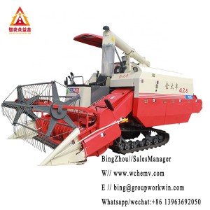 Chinese Promotion Price Full Feeding Rice Combine Harvester