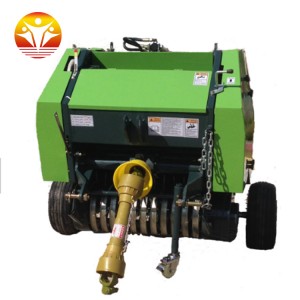 Farm self-propelled hay baler,square hay baler, mini round hay baler