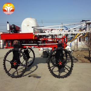 self-propelled agricultural farm sprayer for rice