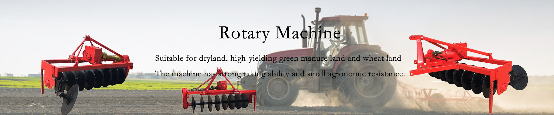 Rotary tillage machinery