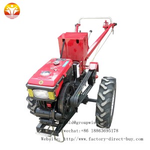Hot sale good quality big power 62 cc garden walking tractors